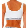 Calvin Klein modern unlined bralette-white