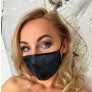 Noir Handmade maske - simpel